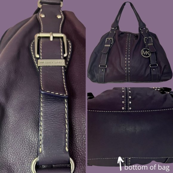 Michael Kors Leather Studded Purse - Picture 3 of 5